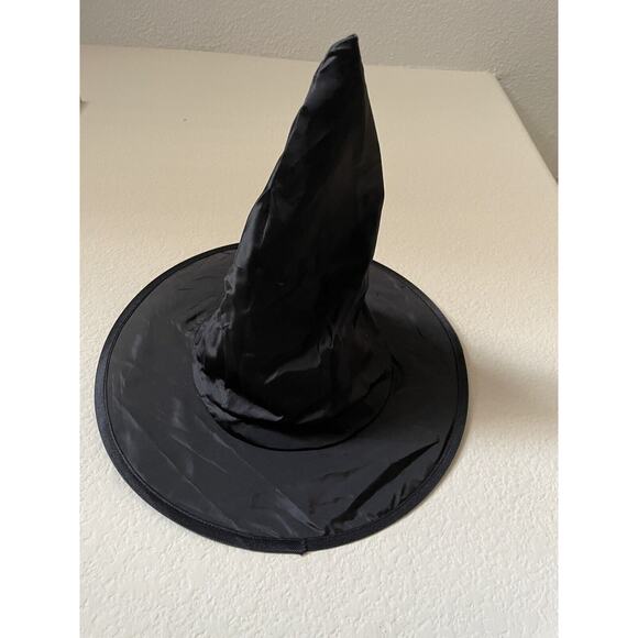 Blue Black Witch Hat Long Sleeve Dress Girls’ Costume 2 Piece Set Size M 8-10 - Picture 9 of 12